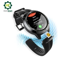 smart watch men waterproof sim card phone watch gps sport record compass heart rate pedometer bluetooth call smartwatch android