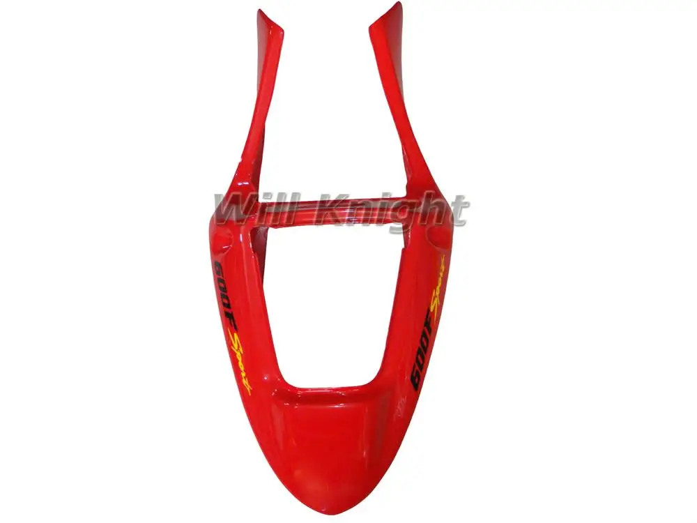 Черный красный кузов впрыска комплекты мотоциклетных обтекателей для Honda CBR600 F4I