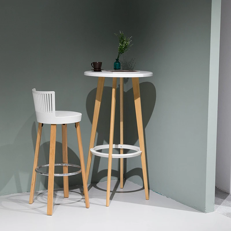 Скандинавский барный стул sgabello креативный стол из массива дерева дизайнерский