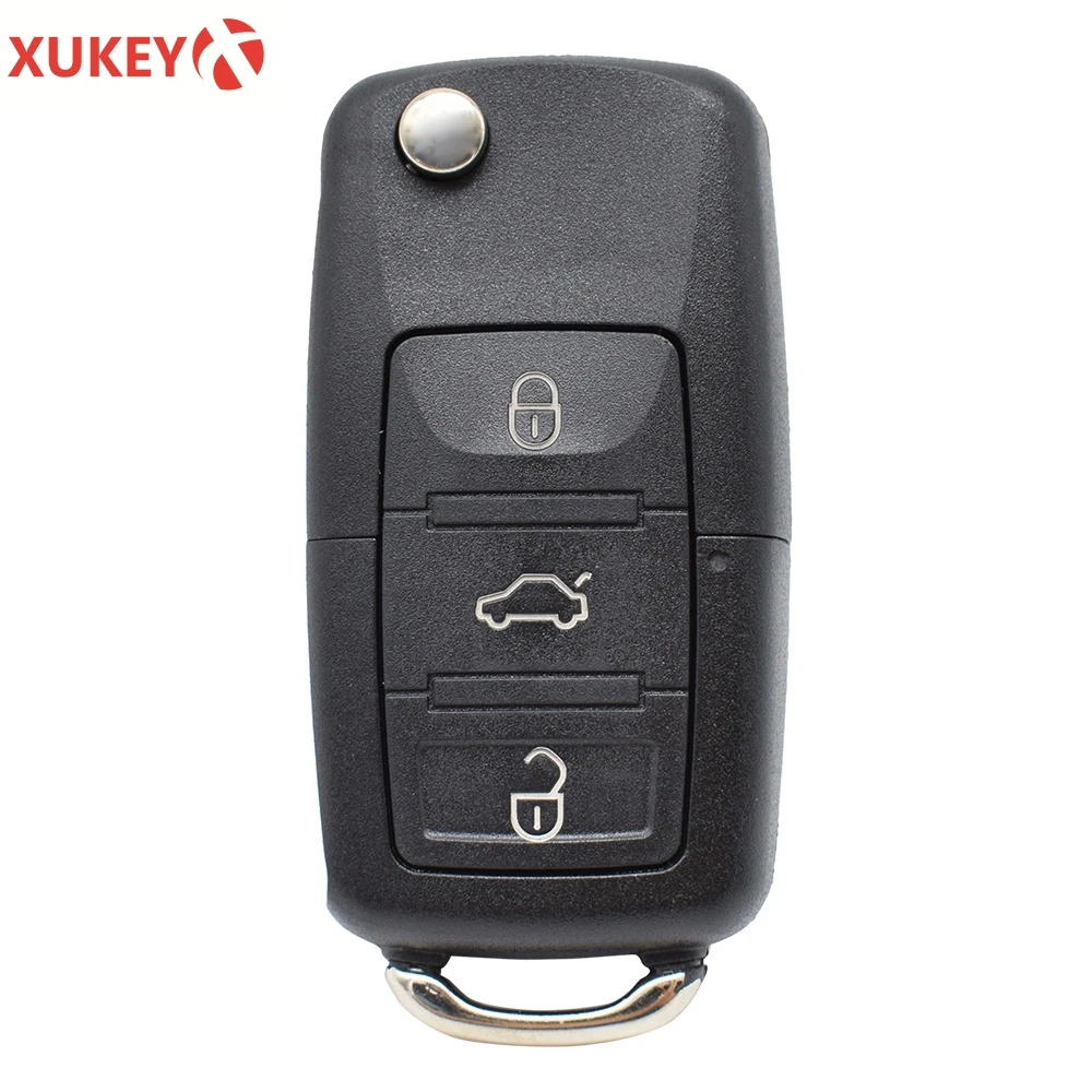 3 кнопки корпус автомобильного ключа дистанционного управления для Volkswagen Golf VII (MK6