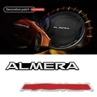 4 шт. 3D алюминиевый динамик стерео динамик значок эмблема наклейка для Nissan Almera G15 N16 автомобильный Стайлинг значок аксессуары