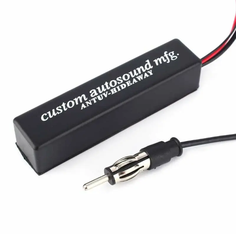 Универсальный автомобильный скрытый усиленный 12 в стерео радио антенна комплект