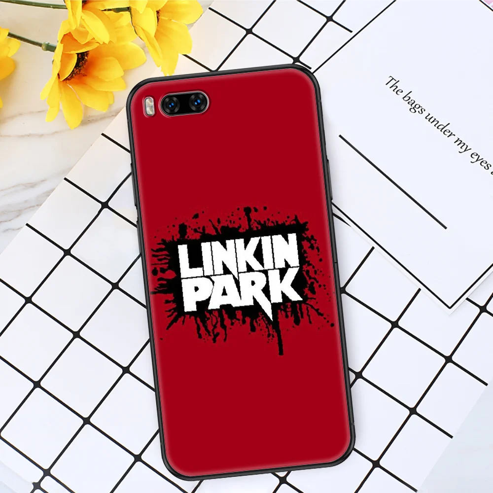 

Linkin Rock Band Park Phone case For Xiaomi Mi Max Note 3 A2 A3 8 9 9T 10 Lite Pro Ultra black art shell pretty funda tpu cover