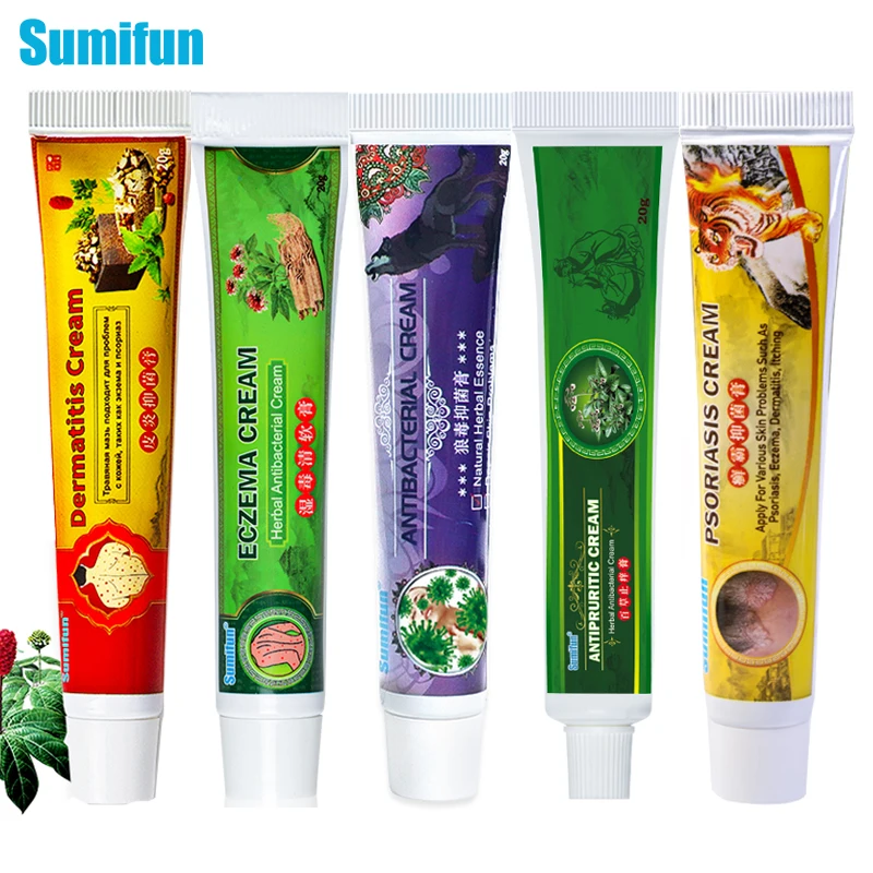 5 Тип лечения псориаза крем для кожи Антибактериальный уход противозудный