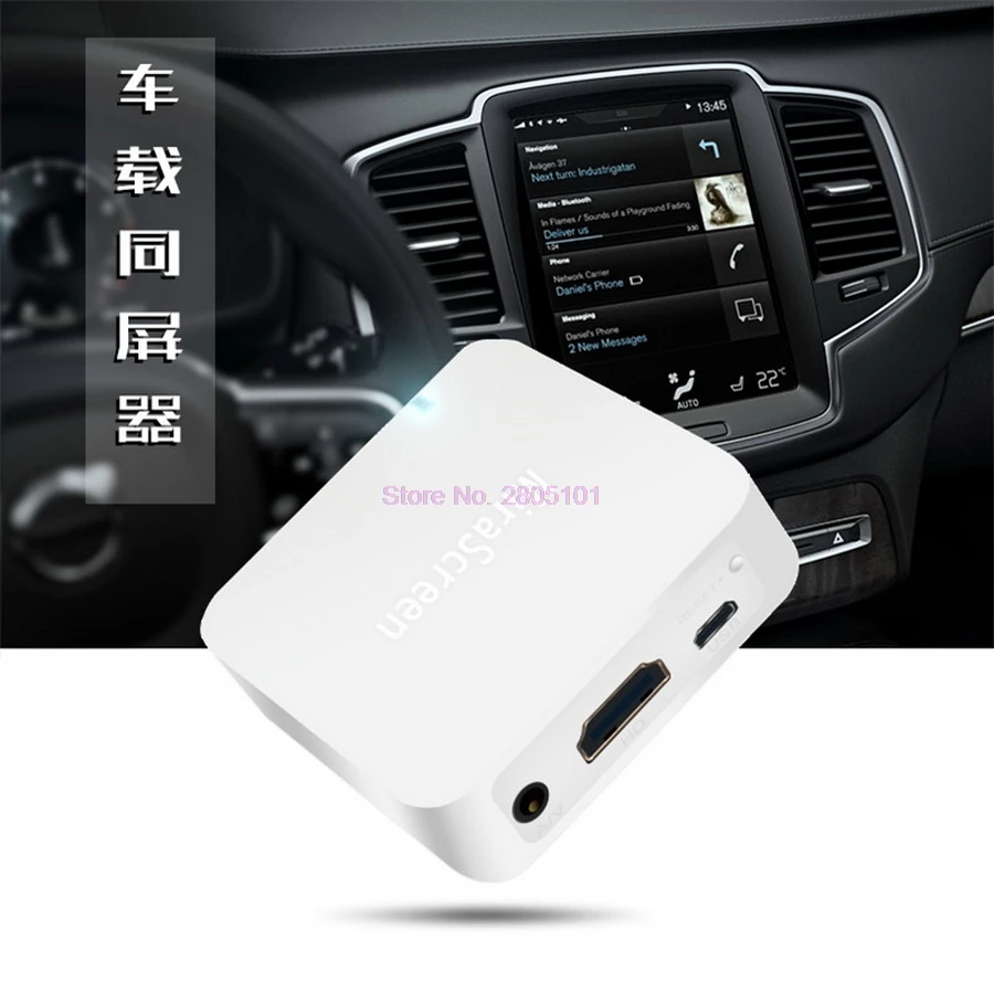 dhl or fedex 50pcs MiraScreen X7 TV Stick Dongle Anycast Crome Cast HDMI/AV WiFi Display Receiver car Miracast | Электроника