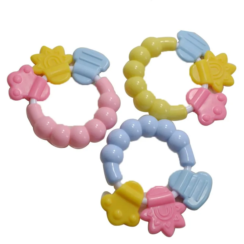 Детская игрушка для прорезывающихся зубов с героями мультфильмов зубы кусаются