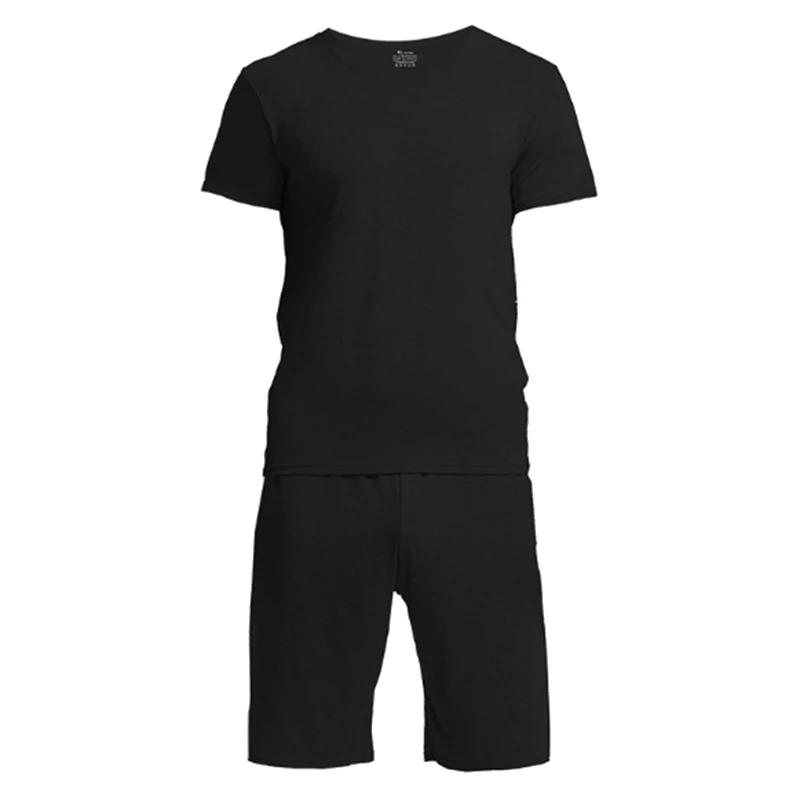 Мужская домашняя одежда для отдыха комплект из Tencel модала натуральный Гладкий