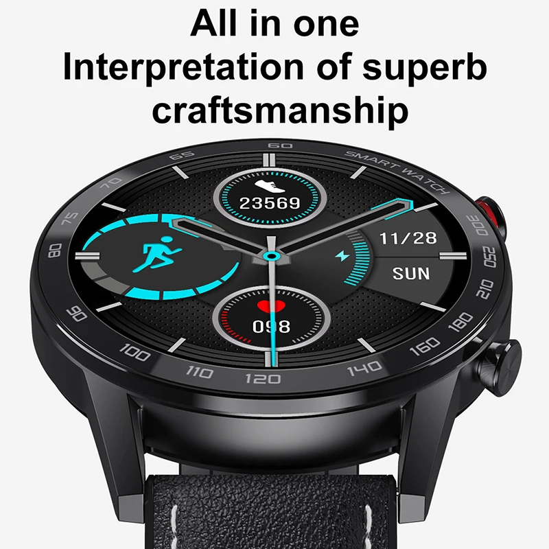Смарт часы Timewolf мужские водостойкие IP68 ЭКГ 2021 дюйма|Смарт-часы| |