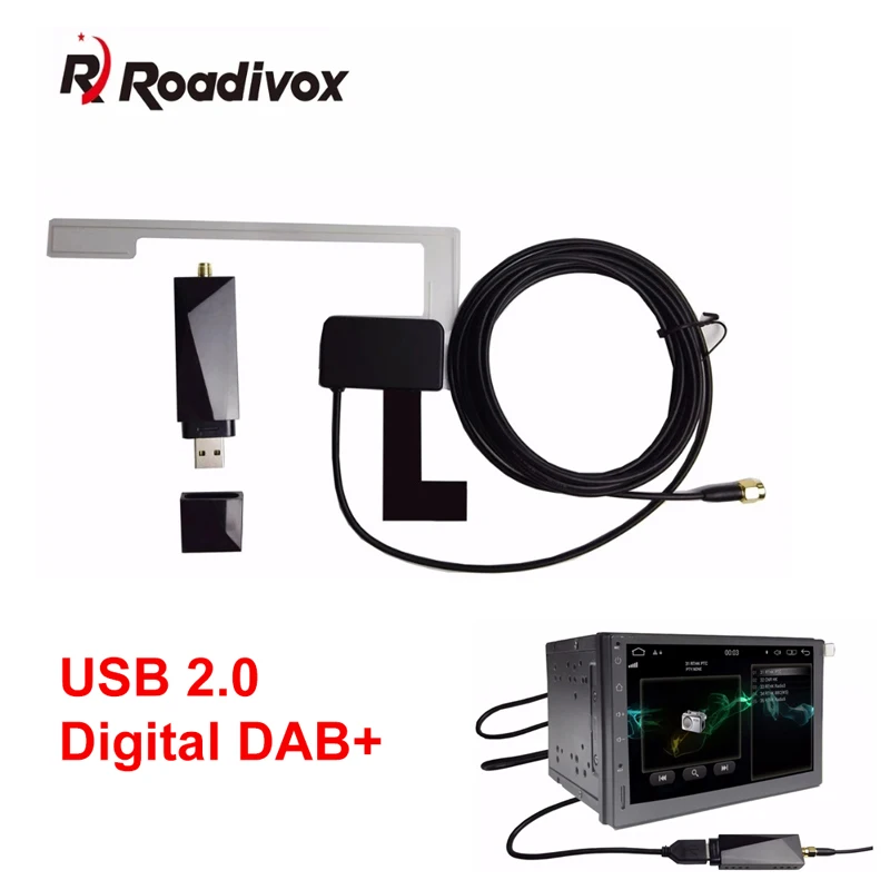 USB DAB радио тюнер приемник палка для Android 2 din автомобильный DVD плеер цифровой аудио
