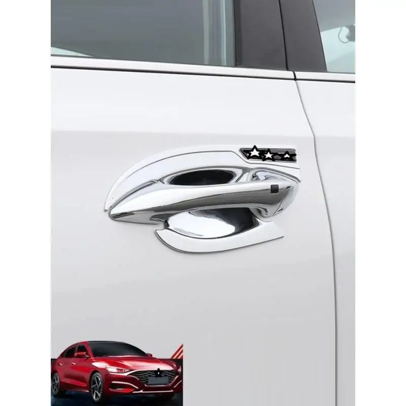 Хромированная декоративная ручка для окна корпуса автомобиля двери украшение
