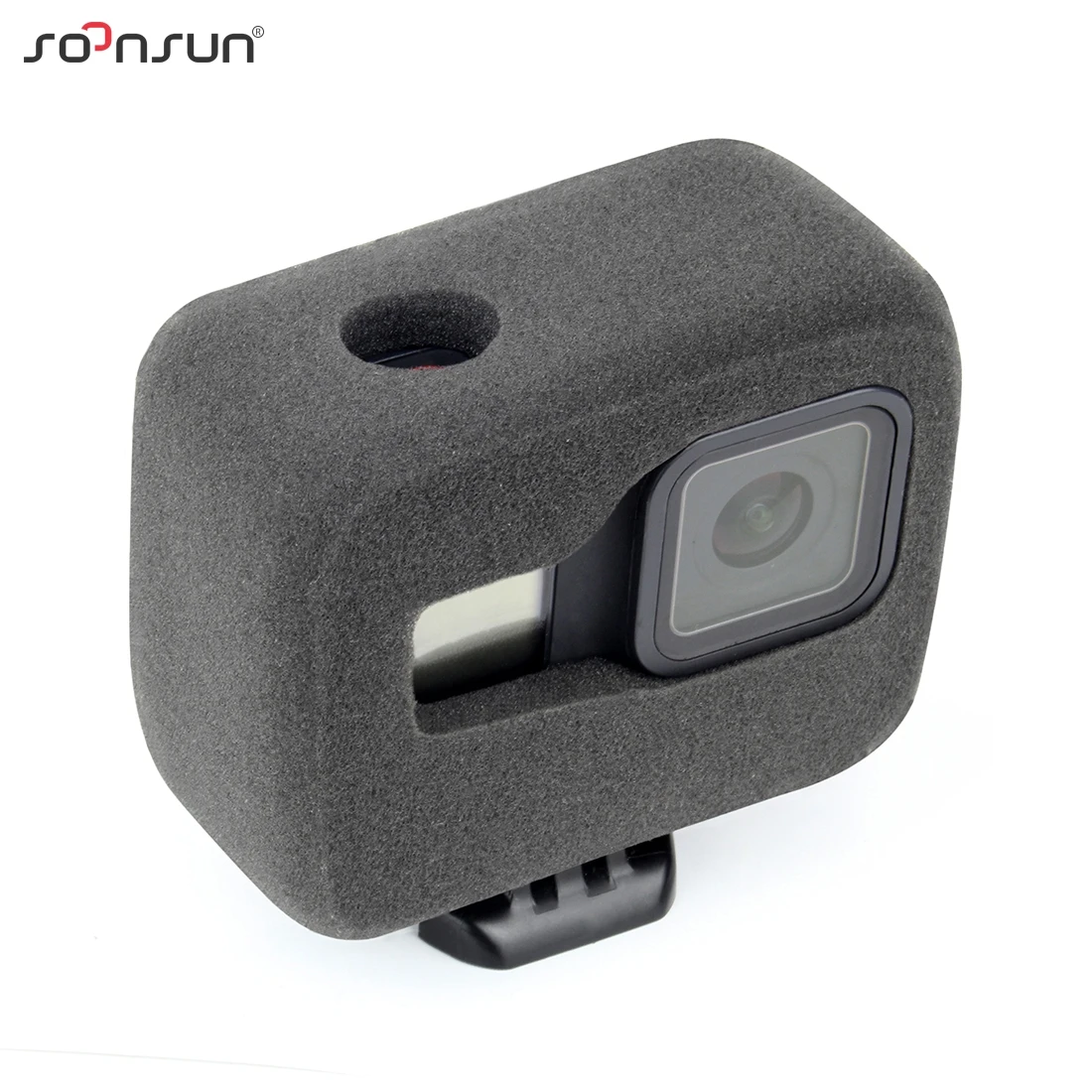 SOONSUN ветрозащитная губка чехол с защитой от ветра и шумоподавлением для GoPro Hero 8