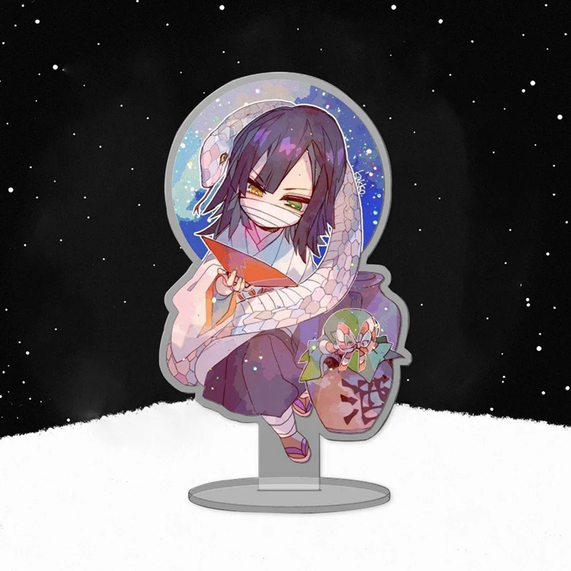 

Anime Demon Slayer Twelve Constellations Acrylic Desk Stand Figures Models Figures Plate Holder Stand Model Plate Decor Gift