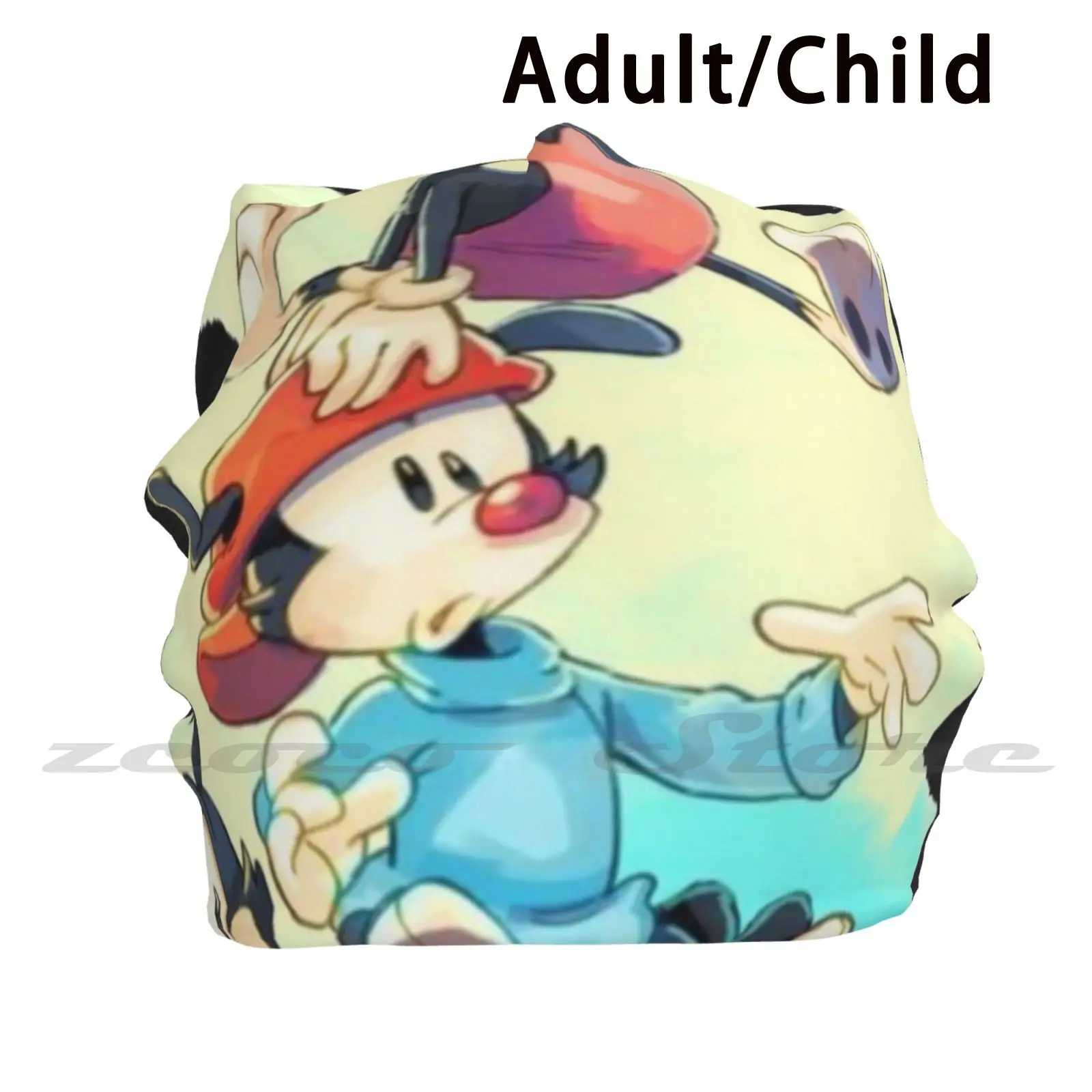 Online Animaniacs gorro de punto Bugs Bunny para hombre y mujer, gorro suave y elástico de talla grande para mantener el calor, con dibujos animados de los 90