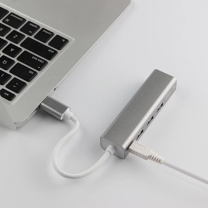 Адаптер AJIUYU USB-VGA Разветвитель USB 3 0 разветвитель мультипорт конвертер док-станция