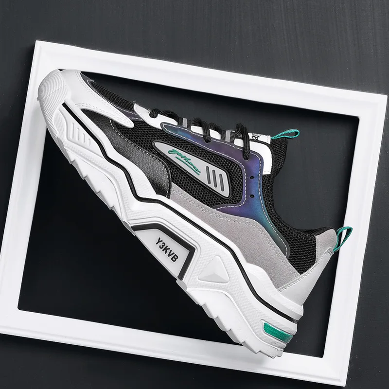 

Мужская Осенняя обувь дышащая и универсальная. Повседневная Спортивная обувь для подростков-это универсальная беговая Обувь