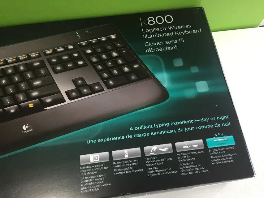 Новое поступление беспроводная клавиатура Logitech k800|Клавиатуры| |