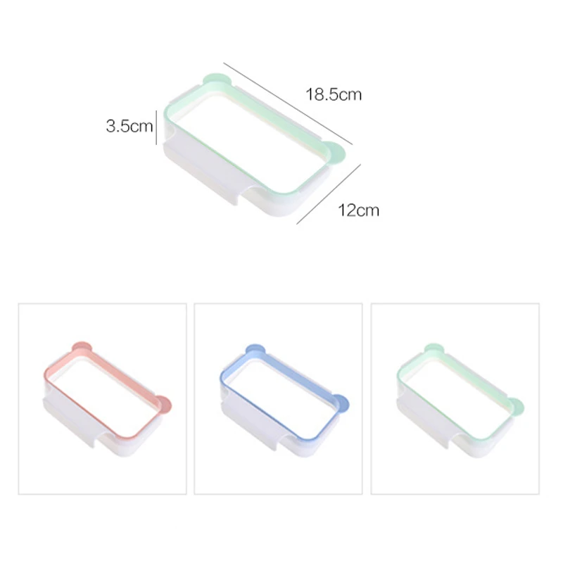 

1Pc Kitchen Trash Bag Holder Garbage Storage Rack Cupboard Bathroom Hanging Holder Trash Toy Food Container Kitchen Accessories