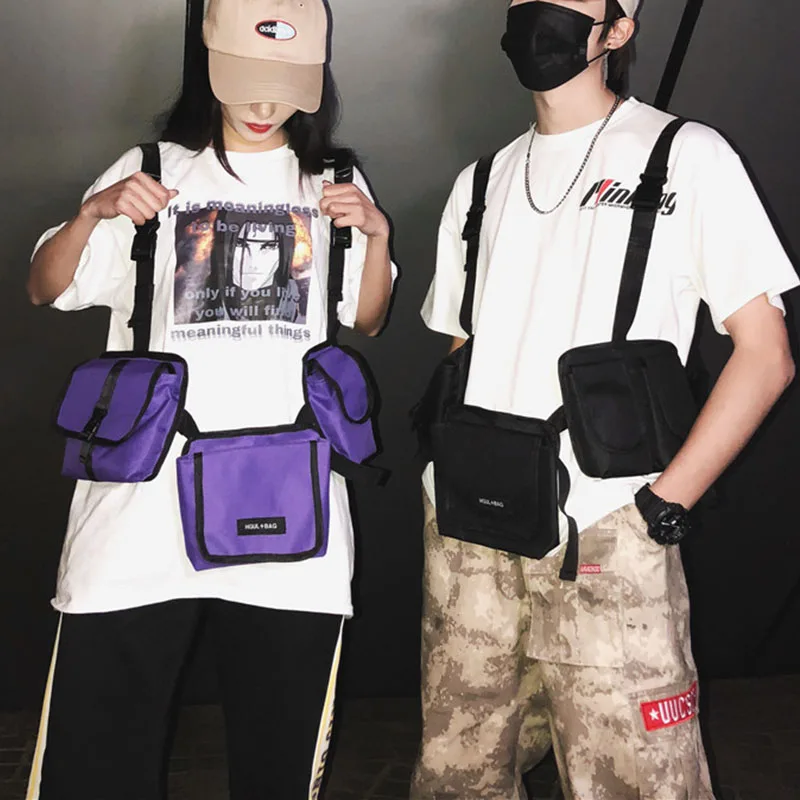 Поясная Сумка в уличном стиле для мужчин Спортивная тактическая нейлоновая