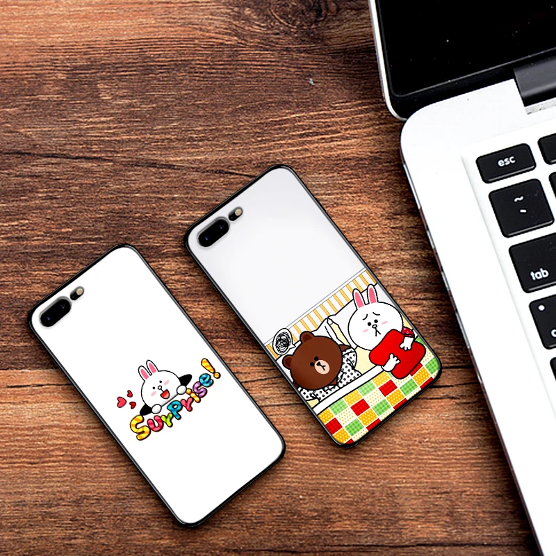 Для iPhone 6 6s 7 8 Plus X XR XS Max 5 5S SE телефон Cas dog Charlie и коричневый мягкий TPU для | Мобильные