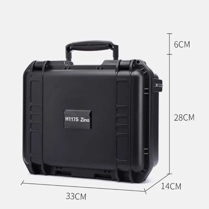 Портативная Водонепроницаемая Жесткая Сумка для хранения EVA чехол Hubsan Zino H117S Дрон