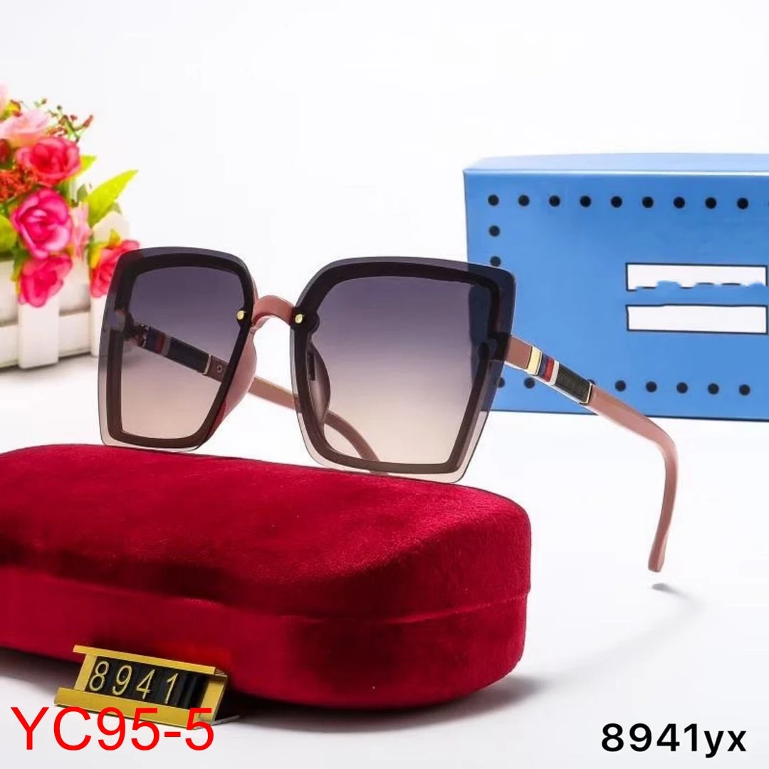 

YC95 New Fashion Vintage classic Square Men Sunglasses Brand Designer New Luxury Polarized Women Sunglasses With box