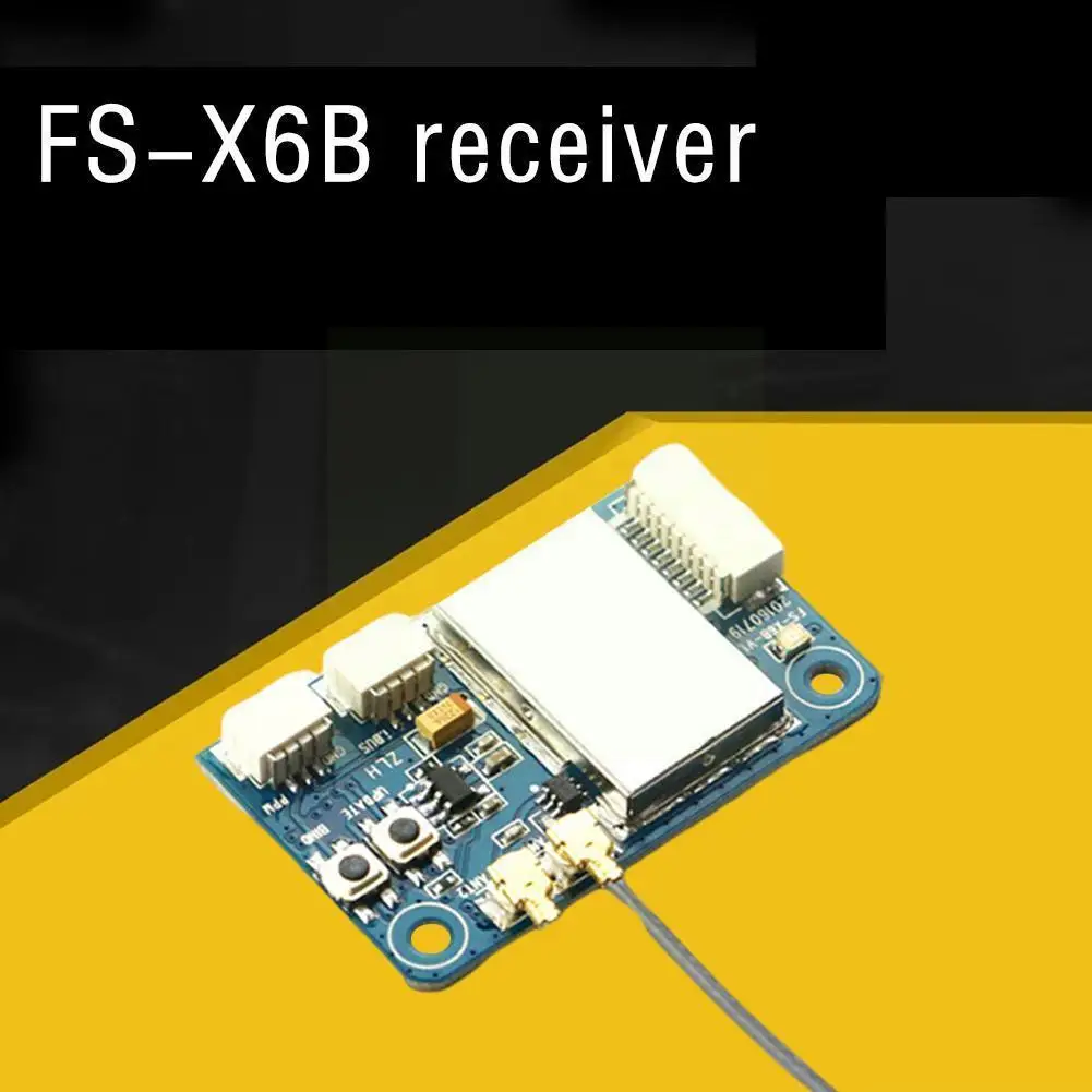 

Приемник Flysky X6B 2,4G 6CH i-BUS PPM PWM приемник передатчик i10 i4x i6s i6 Квадрокоптер i6x для AFHDS для FPV K4A8