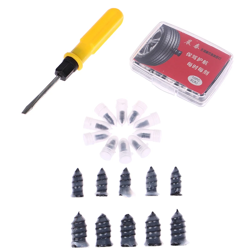 

Auto Motorcycle Vacuum Tire Repair Nail Repair Tool Self-service Tire Repair Set