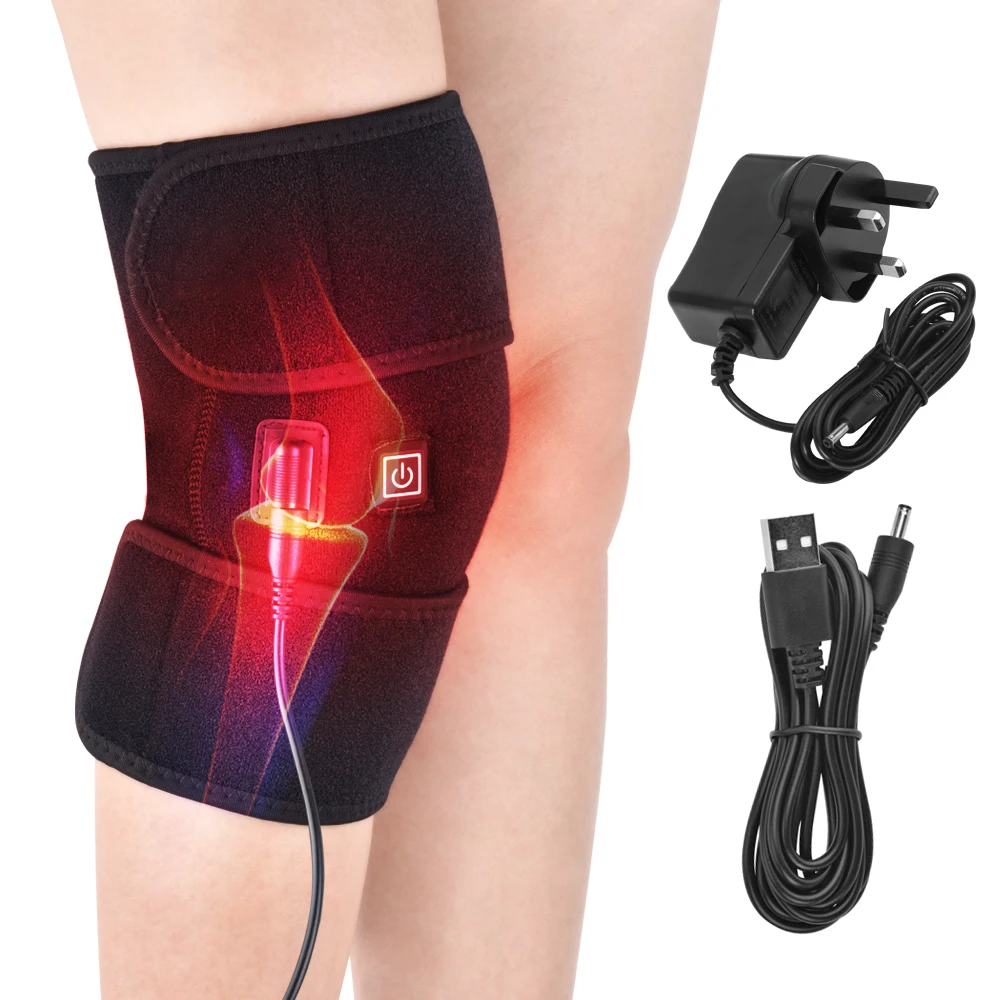 

Arthritis Knee Support Brace Infrared Heating Therapy Kneepad for Relieve Knee Joint Pain Knee Rehabilitation Dropship