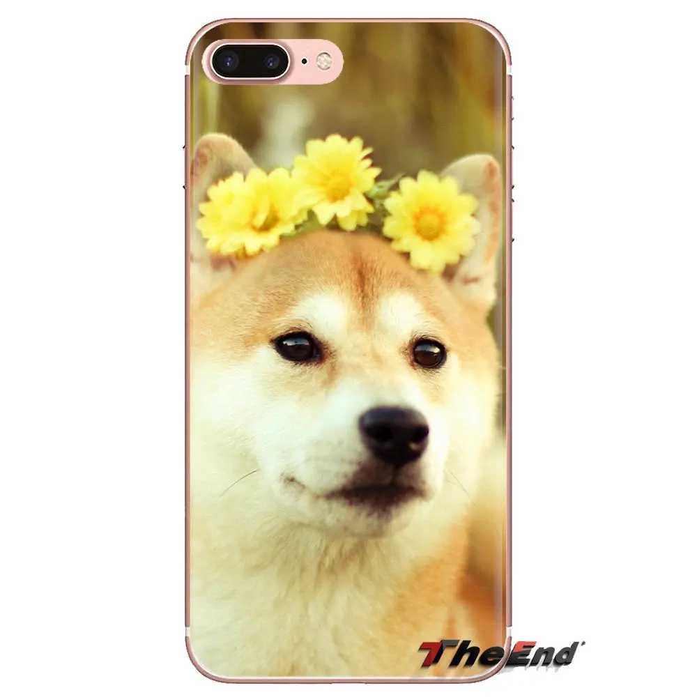 Happy Doge с ним Kawaii прозрачные мягкие чехлы для sony Xperia Z Z1 Z2 Z3 Z5 compact M2 M4 M5 C4 E3 T3 XA huawei mate 7