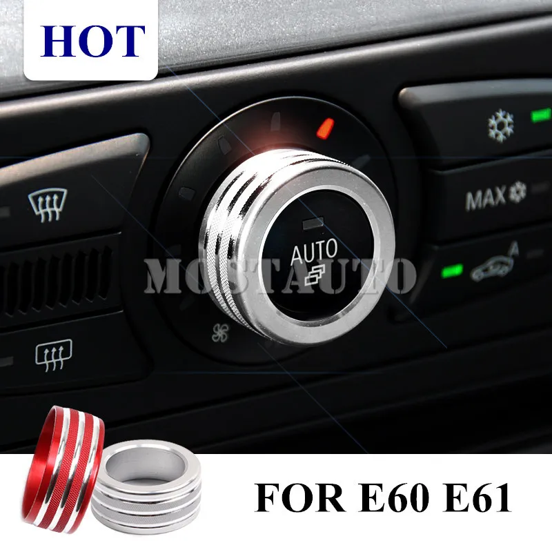 Для BMW 5 серии E60 E61 Внутренняя крышка для кондиционера и звуковой ручки накладка