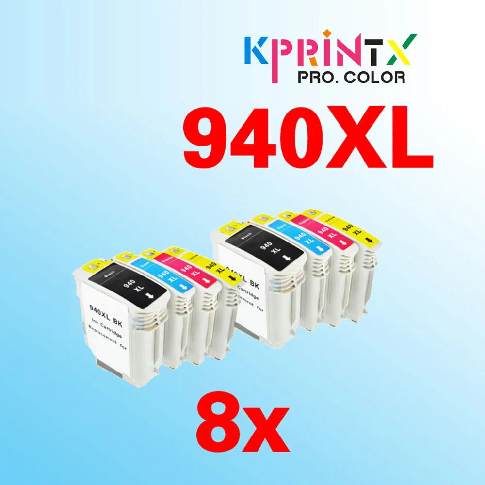 Совместим с чернильным картриджем hp940 940 XL для Officejet Pro 8000 8500 8500A|Чернильные