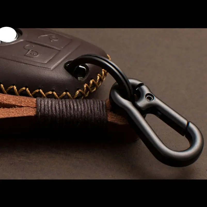 1 шт. чехол для ключей из натуральной кожи с дистанционным управлением автомобиля