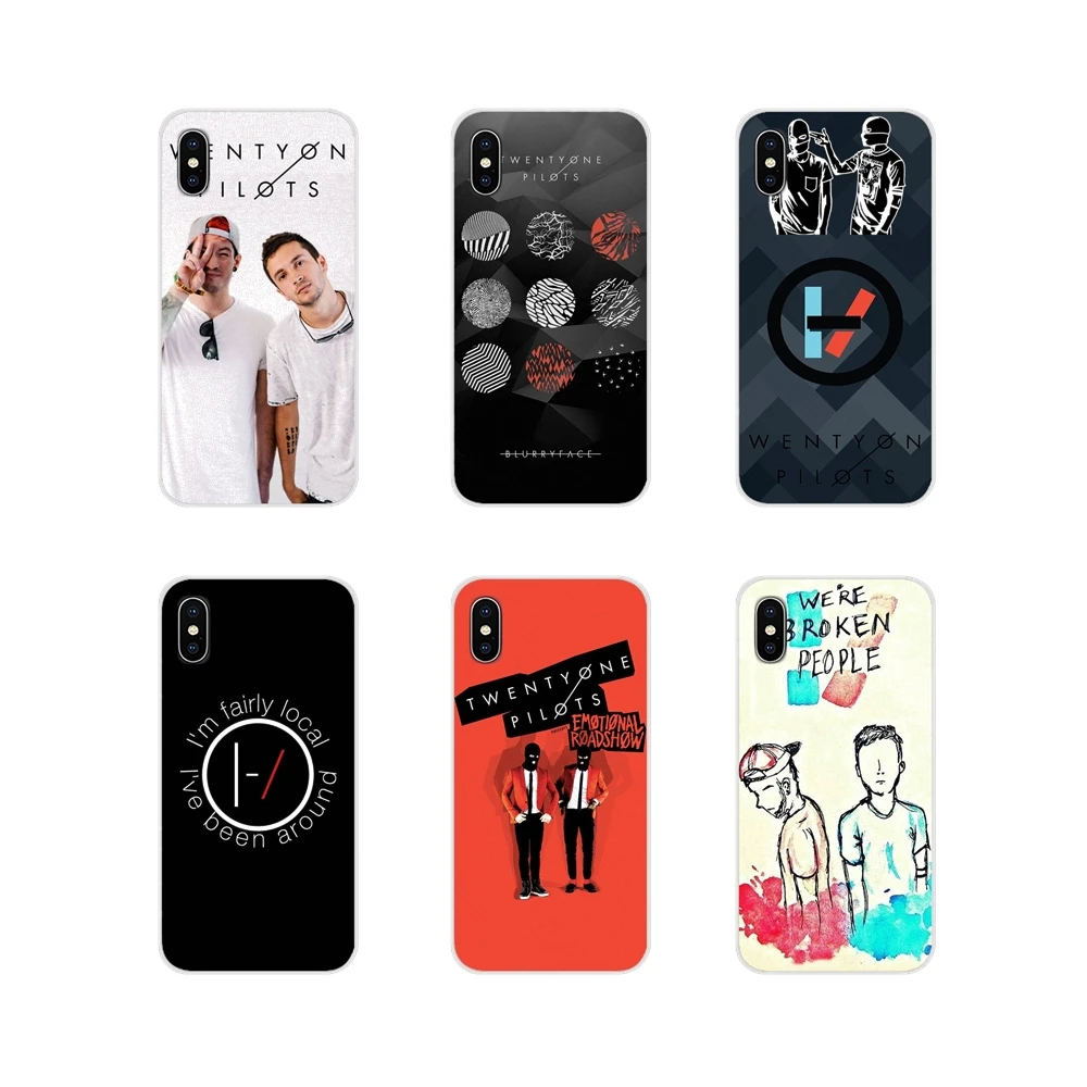 Мягкий прозрачный чехол для Huawei Mate Honor 4C 5C 5X 6X 7 7A 7C 8 9 10 8C 8X 20 Lite Pro Twenty One Pilots 21