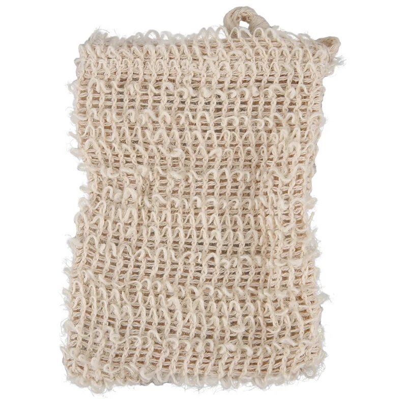

30 Pack Natural Sisal Soap Bag Exfoliating Soap Saver Pouch Holder