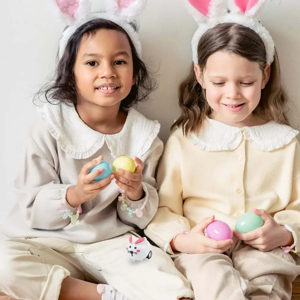 Easter Eggs 8 PCS Prefilled Colorful With Bunny Mini Vehicles Cute DIY Party Favors Surprise Car Toys | Игрушки и хобби