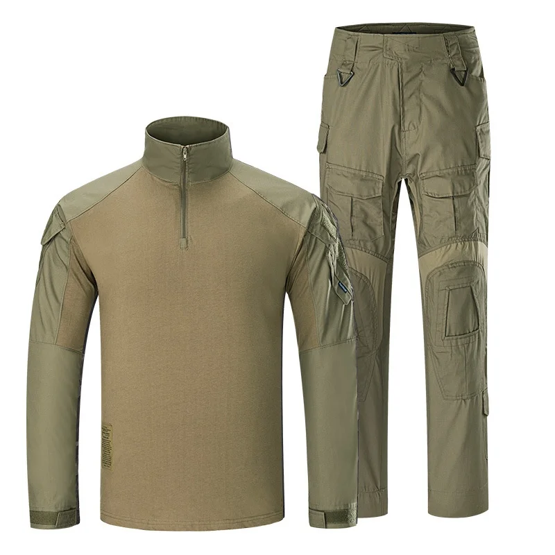 Camouflage Tactical Army Uniform Hunting Clothes G3 Combat BDU Multicam Black Military Pants Shirt Suit Airsoft Sniper Clothing | Спорт и