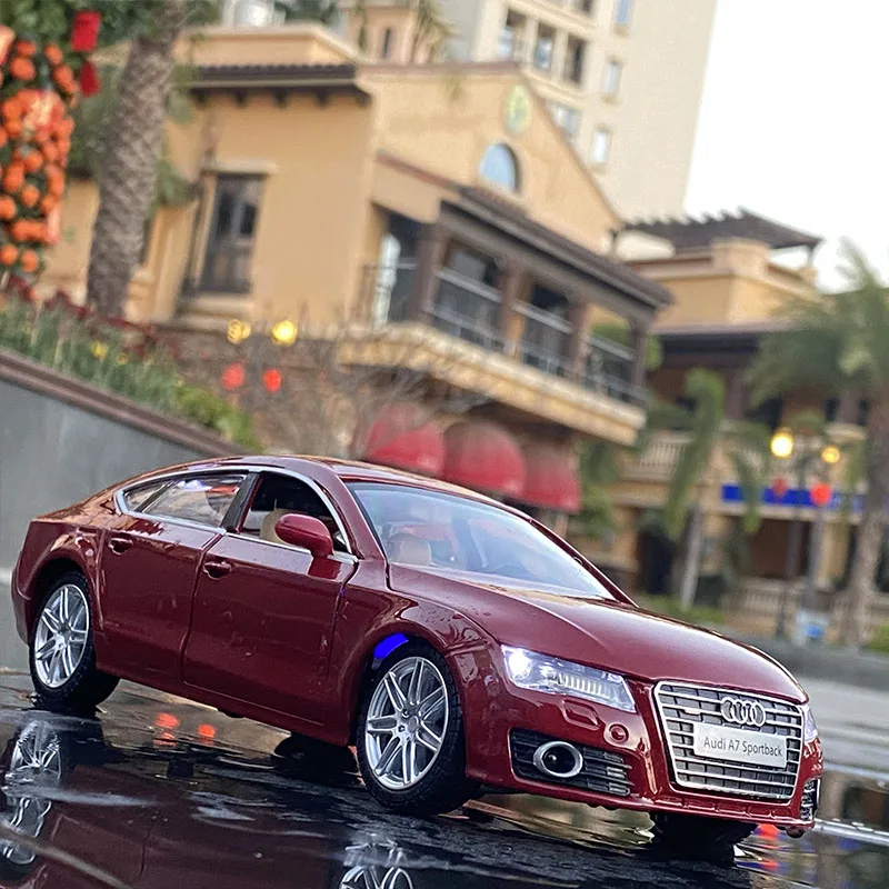 

Модель автомобиля AUDI A7, модель автомобиля из металлического сплава, 1:24