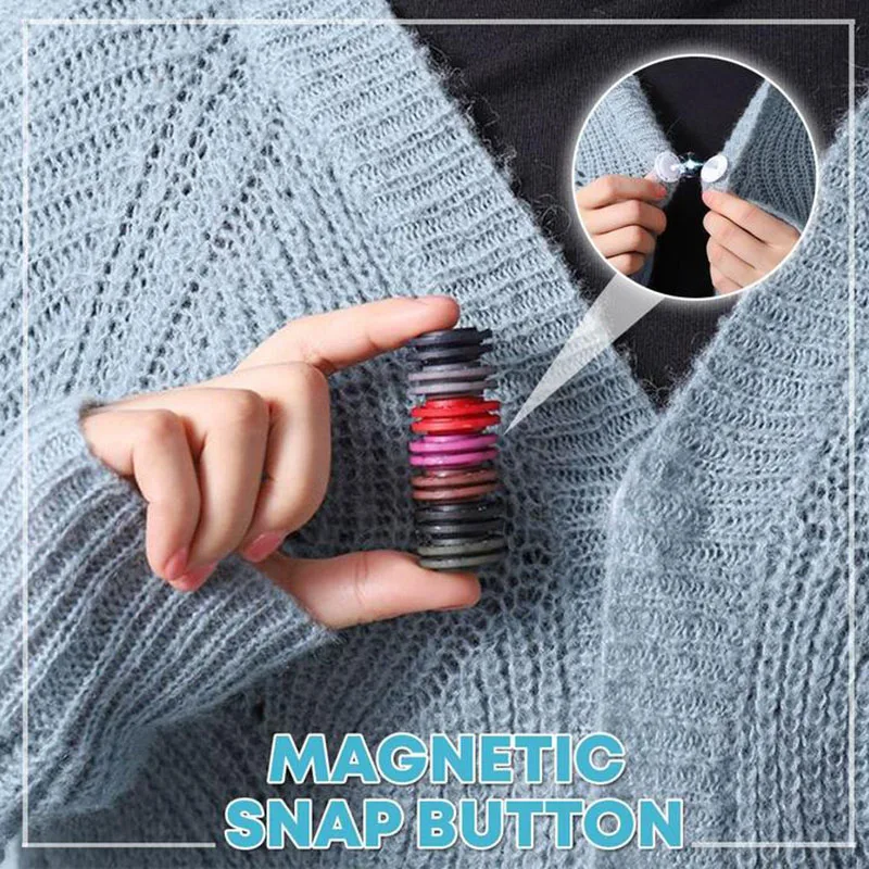 Набор невидимых магнитных застежек на кнопках сумочка кошелек сумки швейные