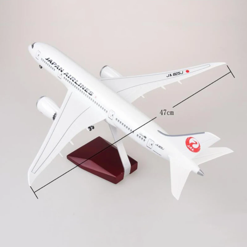 47 см Моделирование Dreamliner модель 1/130 масштаб Boeing B787 японский авиационный сплав
