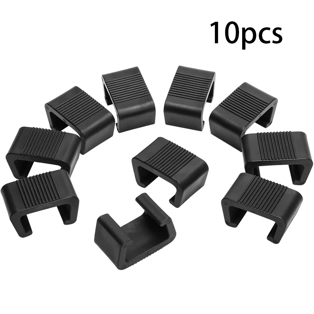

10PCS 3sizes Home Tool Furniture Clips Outdoor Patio Wicker Clip Plastic Sofa Connect Clamps For Table Chairs Garden Sofa Couch