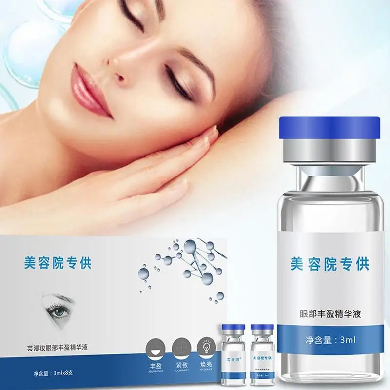 

3ml*8 Serum Of Plumping Plant Essence Forehead Temple, Chin Of Groove, And Muscle To Tear Removal T7M5