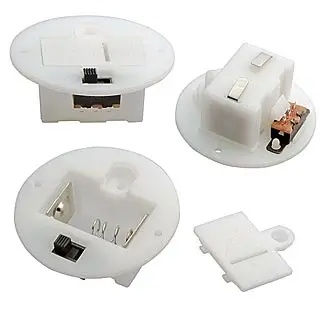 Батарейный отсек AG10*4/AG13*3 switch D38мм | Электронные компоненты и принадлежности