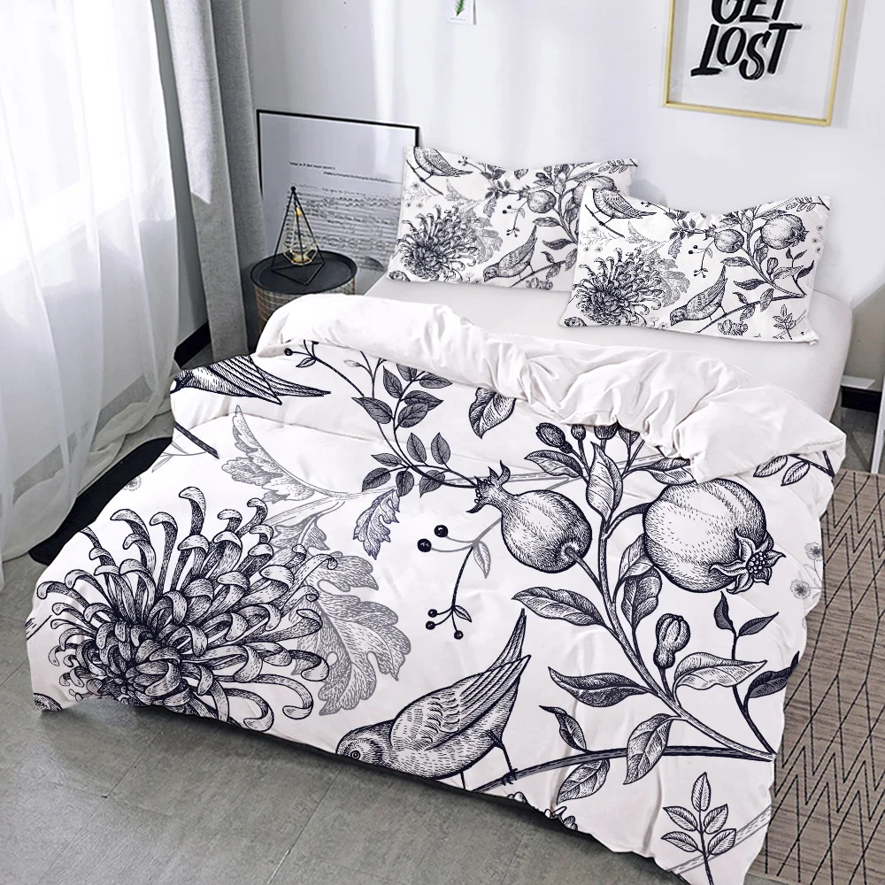 Комплект постельного белья Silstar Tex с цветочным рисунком роскошные наборы из 3