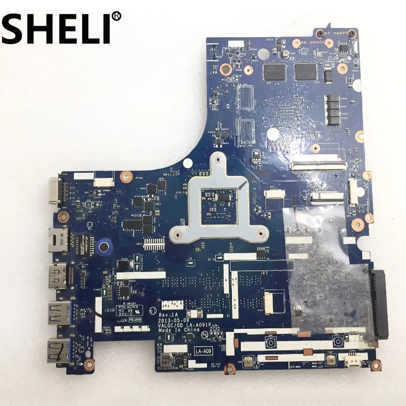 SHELI для Lenovo G405S материнская плата PM LA A091P 11S90003264|Материнские платы| |