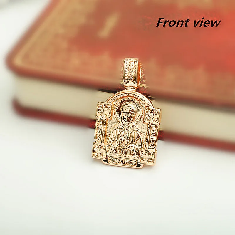 Новинка 585 цвет розового золота женские и мужские украшения классическое