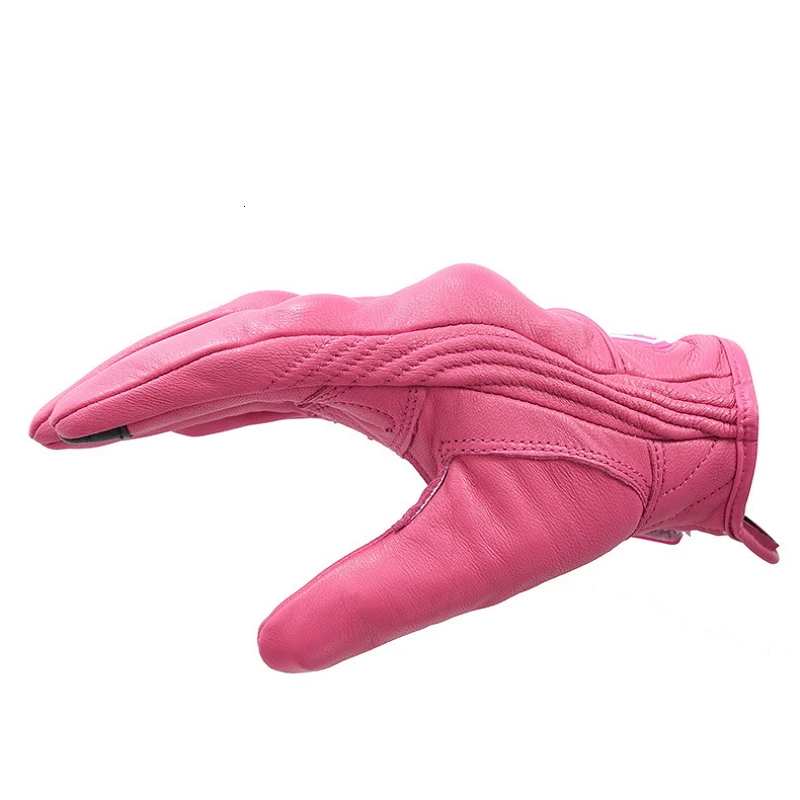 Кожаные Мотоциклетные Перчатки для сенсорных экранов защитные гоночные