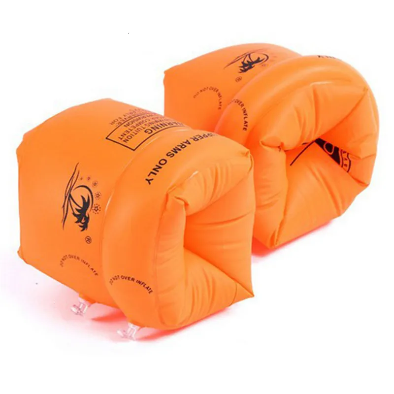 2 шт./лот желтое уплотненное ПВХ кольцо для плавания взрослых/детей плавающие