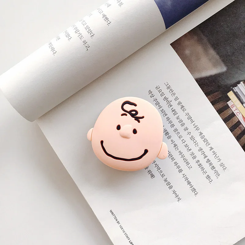 Cute Flower Folding stand For Mobile phone Holder for iPhone X 8 7 Plus for Samsung For Huawei Phone Case Animal Grip Kichstand - Цвет: Style 11