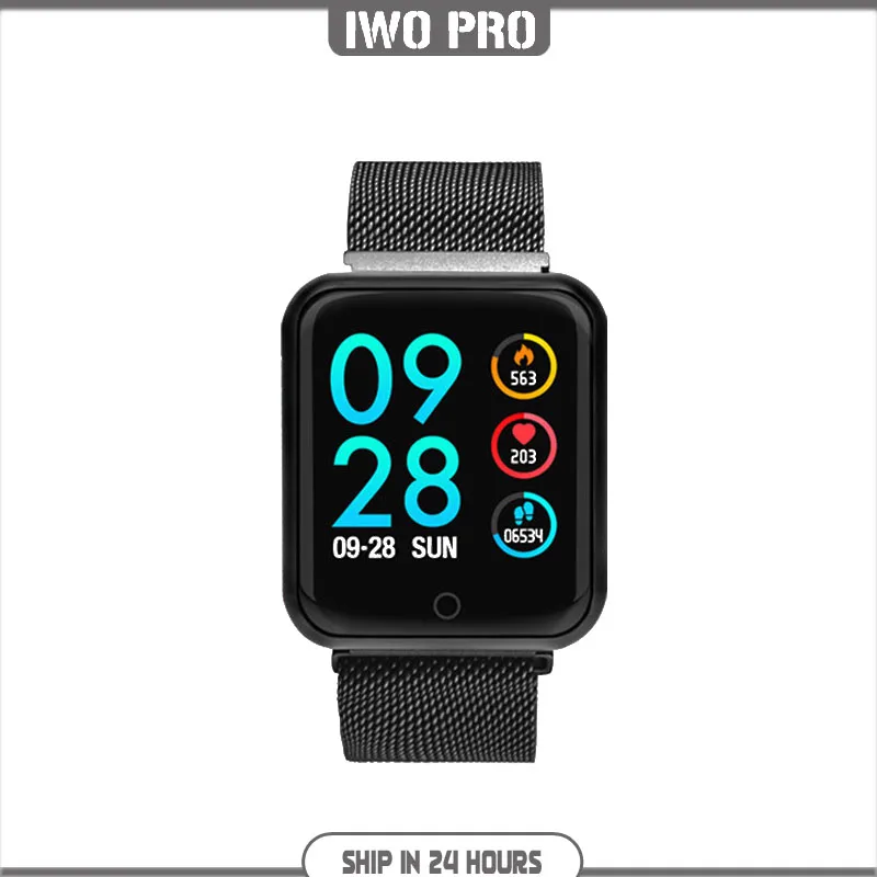 Спортивный фитнес браслет P68 SmartWatch2020 трекер активности монитор сердечного ритма