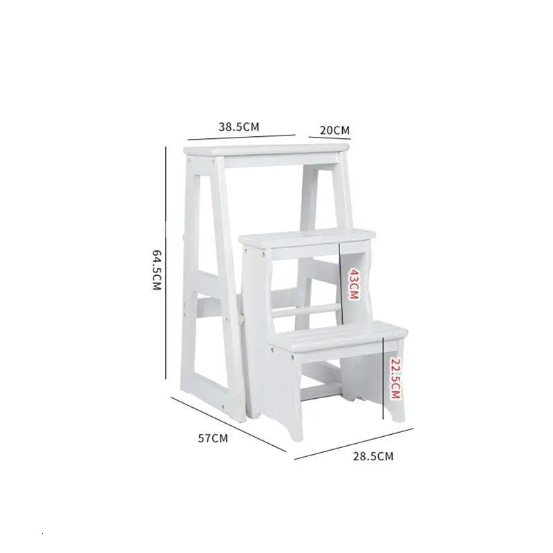Cocina Marchepied Pliant кухня Escalera Plegable Dobravel Echelle Pliante Wood Merdiven Stepladder Escabeau лестничный